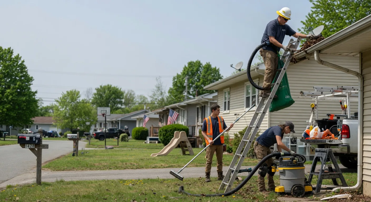 Gutter Installation in Cherry Valley, IL near me